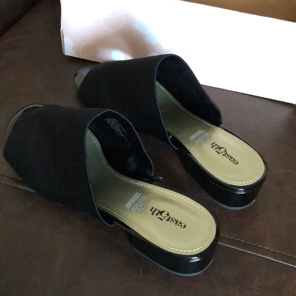 east 5th Womens Sage Slide Sandals Black Size 8.5 - Picture 4 of 8
